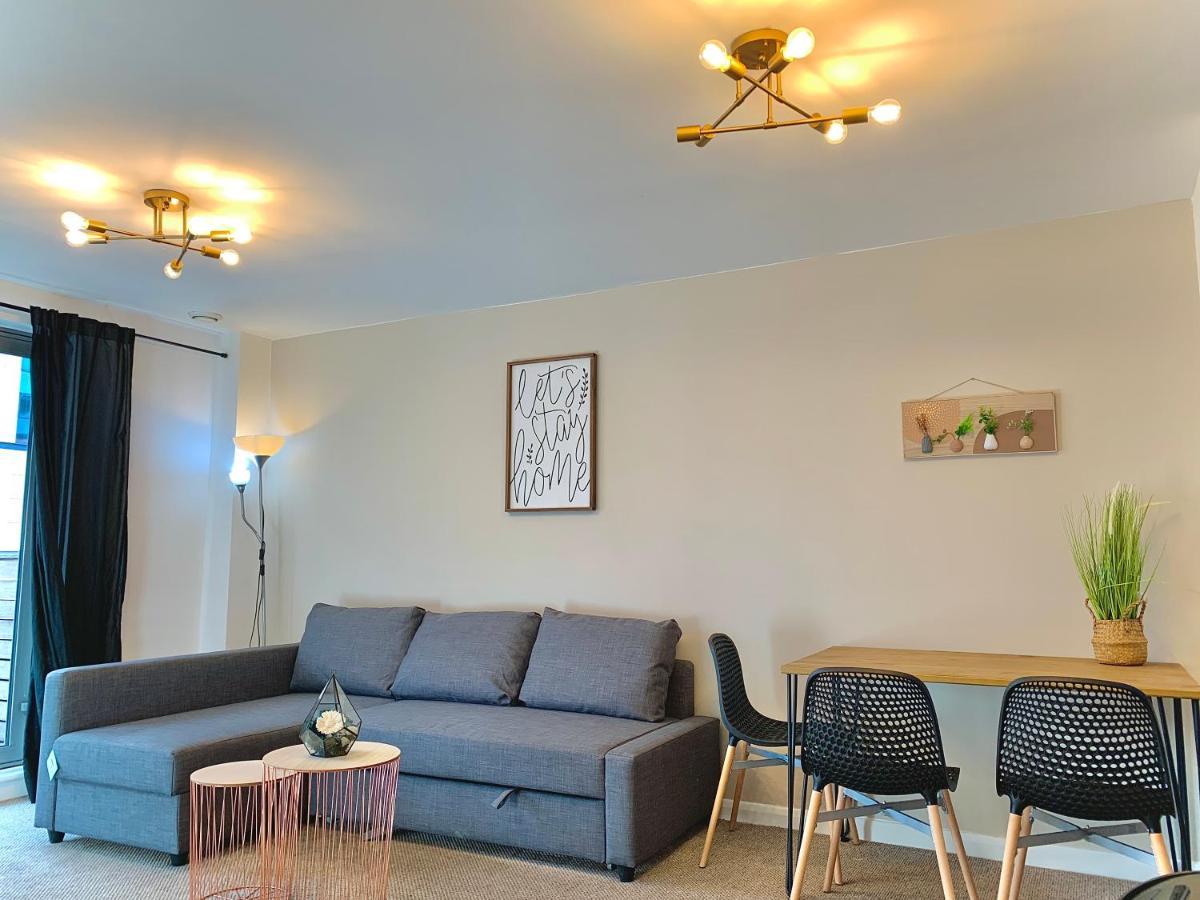 Insta-Style Penthouse With Balcony Or 2B Apartment With Balcony Birmingham City Centre Bagian luar foto